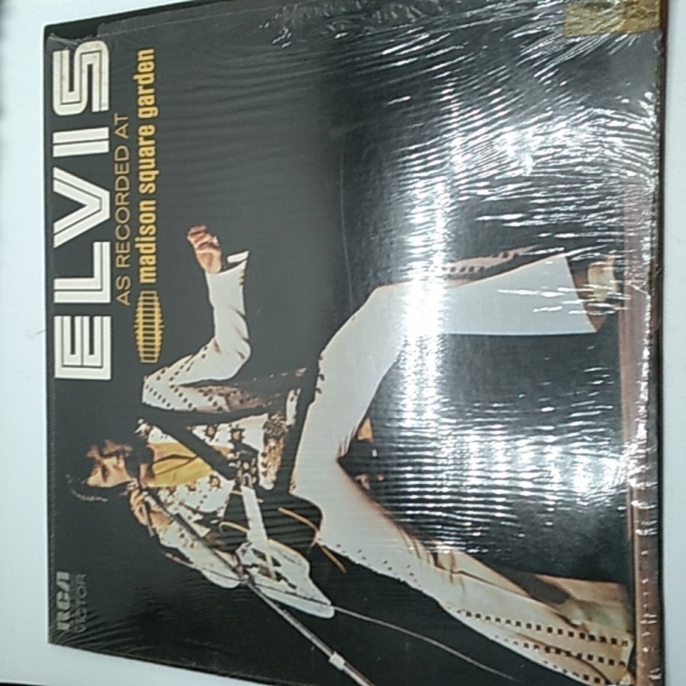 Elvis Presley at Madison Square Gardens vinyl album